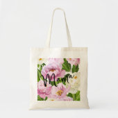 Moderne Blumen Tragetasche (Vorne)