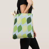Moderne Blumen- und Blattmuster-Tasche Tasche (Von Nahem)