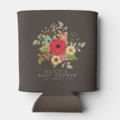 MODERNE BLUMENBABY DUSCHE KANN COOLER HALTEN DOSENKÜHLER (Rückseite)