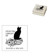Moderne Blumenbibliothek Gummistempel (Stempel)