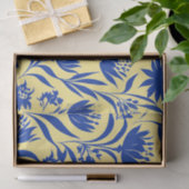 Moderne Blumenblume in Gelb Seidenpapier (Geschenk)