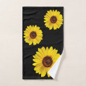 Moderne Blumenblumen Badehandtuch Set (Handtuch)