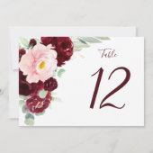 Moderne Blumenburg, Horizontal Große Hochzeit (Rückseite)