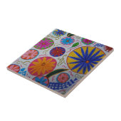 Moderne Blumenceramikfliese Fliese (Seite)