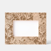 Moderne Blumendoodles Geätzte Rahmen (Vorderseite)