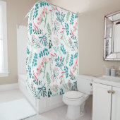 Moderne Blumendrucke Duschvorhang (Beispiel)