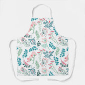 Moderne Blumendrucke Schürze (Vorderseite)