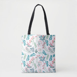 Moderne Blumendrucke Tasche