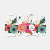 Moderne, blumeneigene Hochzeitstiefel Geschenkschachtel (Ungefaltet)