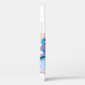 Moderne, blumenfarbene Aquarellfarben, handgezeich Case-Mate iPhone Hülle (Rückseite / Rechts)