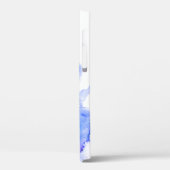 Moderne, blumenfarbene Aquarellfarben, handgezeich Case-Mate iPhone Hülle (Rückseite / Links)