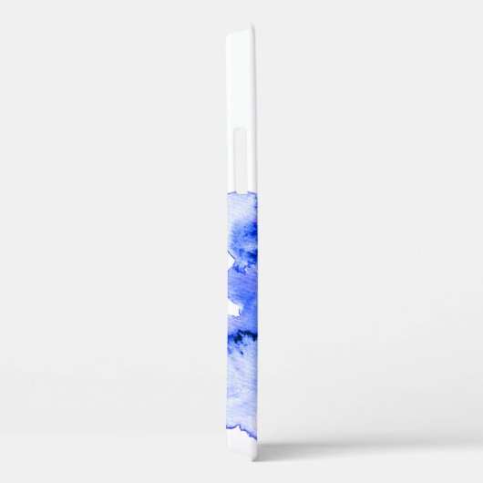 Moderne, blumenfarbene Aquarellfarben, handgezeich Case-Mate iPhone Hülle (Rückseite / Rechts)