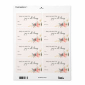 Moderne Blumenfreude in allen Dingen Rechteckiges (Vorne)