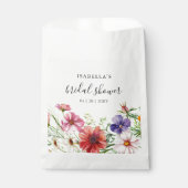 Moderne Blumengeschenke für Brautdusche Geschenktütchen (Vorderseite)