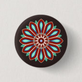 MODERNE BLUMENGESCHENKE VON MAMA VATER SCHWESTER S BUTTON (Vorderseite)
