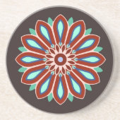 MODERNE BLUMENGESCHENKE VON MUTTER VATER SCHWESTER GETRÄNKEUNTERSETZER (Vorne)