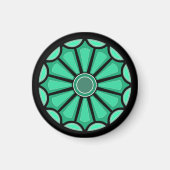 MODERNE BLUMENGESCHENKE VON MUTTER VATER SCHWESTER MAGNET (Vorne)