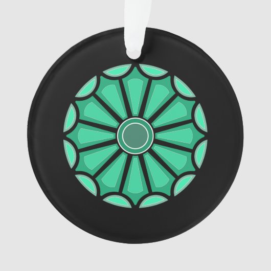 MODErne BLUMENGESCHENKE VON MUTTER VATER SCHWESTER Ornament (Vorderseite)