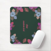 Moderne, blumengeschmückte Einrichtung Mousepad (Mit Mouse)