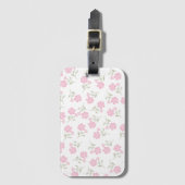 Moderne Blumengestaltung Dekoratives Reiseaccessoi Gepäckanhänger (Vorderseite Vertikal)