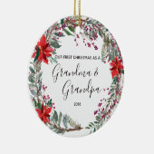 Moderne Blumengroßmutter-u. Keramik Ornament (Rechts)