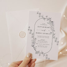 Moderne Blumenhochzeit