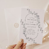 Moderne Blumenhochzeit