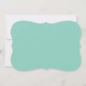 Moderne Blumenkhalkartentücher - Einladung (Rückseite)