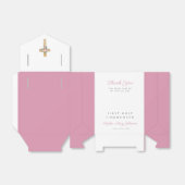 Moderne Blumenkreuz-Girl Erste Kommune Geschenkschachtel (Ungefaltet)