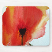 Moderne Blumenkunst der roten Mousepad (Vorne)