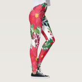 Moderne Blumenkunst Leggings (Rechts)