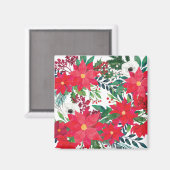 Moderne Blumenkunst Magnet (Vorderseite/Rückseite)