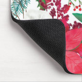 Moderne Blumenkunst Mousepad (Ecke)