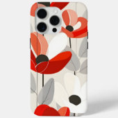 Moderne Blumenkunst Print Case-Mate iPhone Hülle (Rückseite)