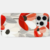Moderne Blumenkunst Print Case-Mate iPhone Hülle (Rückseite (Horizontal))
