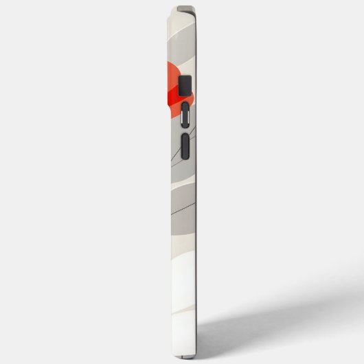 Moderne Blumenkunst Print Case-Mate iPhone Hülle (Rückseite / Links)