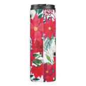Moderne Blumenkunst Thermosbecher (Rückseite)