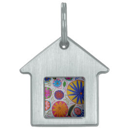 Moderne Blumenmarke Tiermarke