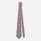 Moderne Blumenmuster Formal Krawatte (Vorderseite)