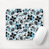 Moderne Blumenmuster-Mausunterlage - Mousepad (Mit Mouse)