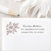 Moderne blumenreiche Hochzeitsstimmung in Roter Rü (Insitu)