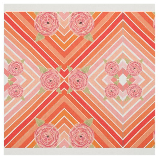 Moderne Blumenstoffe Stoff (Muster)