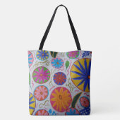 Moderne Blumentoilette Tasche (Rückseite)