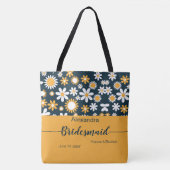 Moderne Blumentoilette Tasche (Vorderseite)