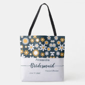 Moderne Blumentoilette Tasche (Vorderseite)