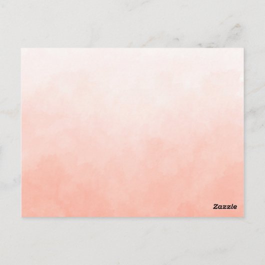 Moderne Blumenzwiebeldetails Postkarte (Rückseite)