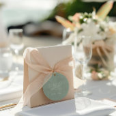 Moderne Blumenzwiebelzunge Geschenkanhänger