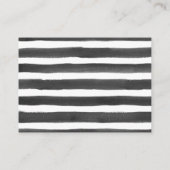 Moderne Blush Baby Dusche Buchungsanfrage Begleitkarte (Rückseite)