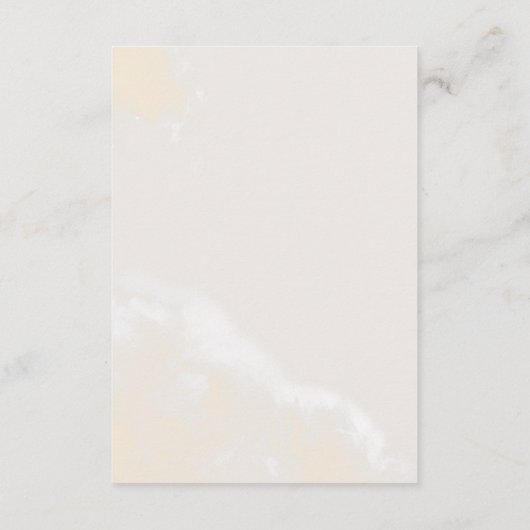 Moderne Blush Bloral | Navy Details Encryption Car Begleitkarte (Rückseite)