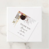 Moderne Blush Bloral | Vielen Dank für Ihre Unters Geschenkanhänger (Beispiel)